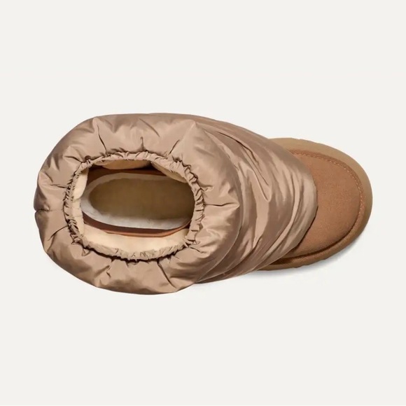 Ugg Classic Mini Dipper Puffer chestnut women’s 9 - Picture 3 of 6